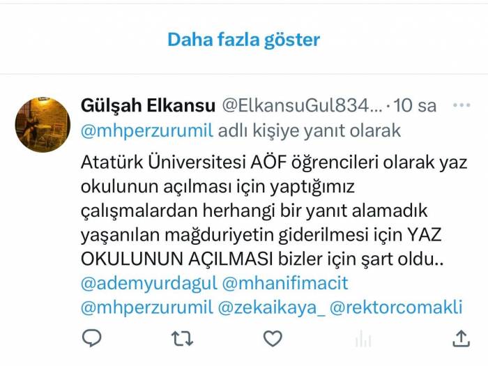 Öğrencilerinin Çağrısı, Yurdagül’den Karşılık Buldu