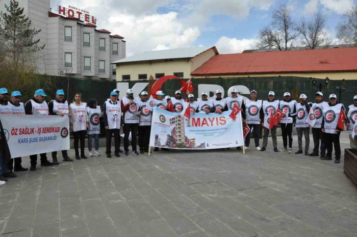 Kars’ta Hak-iş’ten 1 Mayıs Açıklaması