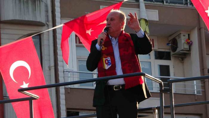 Cumhurbaşkanı Adayı Muharrem İnce Tekirdağ’da