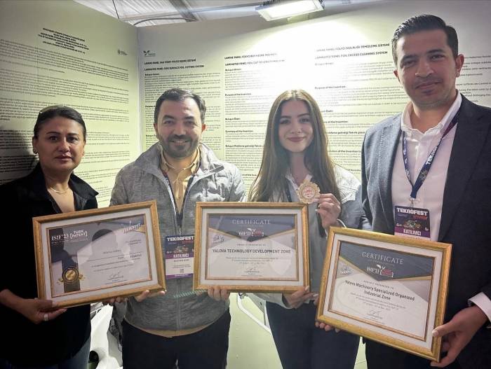 Yalova Makine Osb Firması Patent Fuarında Altın Madalya Kazandı