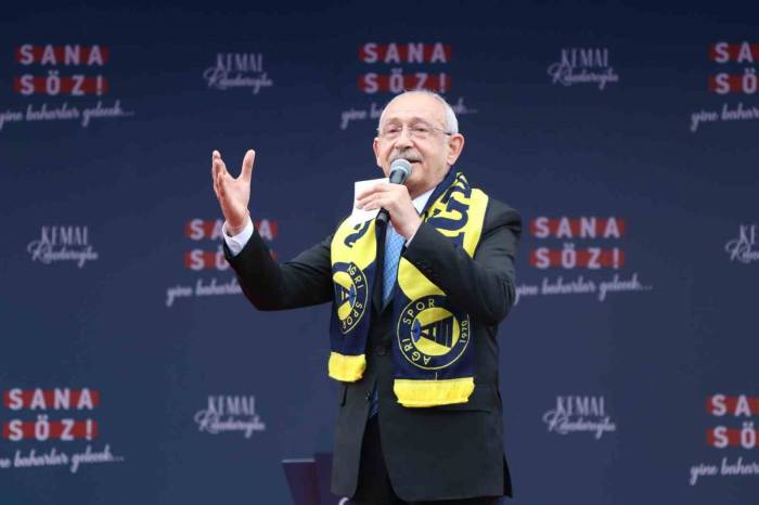 Chp Genel Başkanı Kılıçdaroğlu Ağrı’da Miting Yaptı