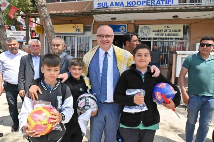 Başkan Ergün’e Coşkulu Karşılama