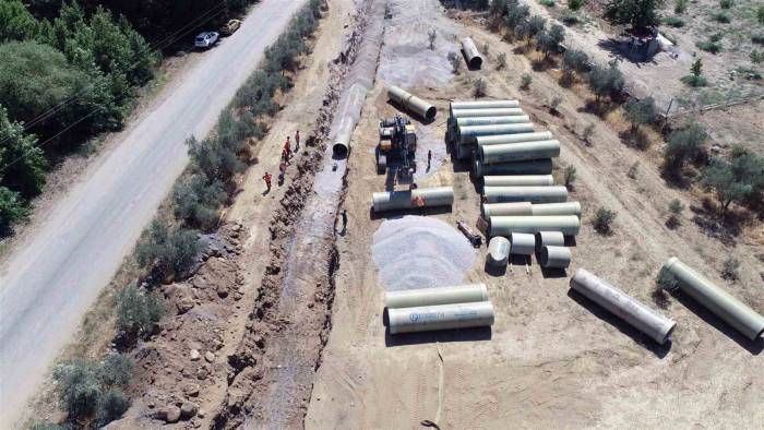 Girme Sulama İnşaatının Yüzde 65’i Tamamlandı