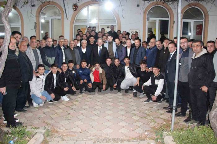 Başkan Şahin, Köy Ziyaretleri Çerçevesinde Vatandaşlar İle Buluştu