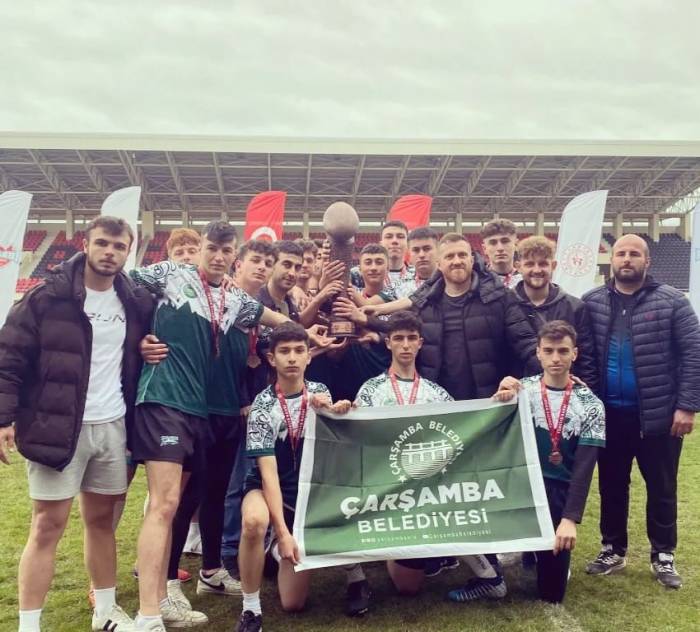 Çarşamba Belediye Spor Kulübü’nün Ragbi Başarısı