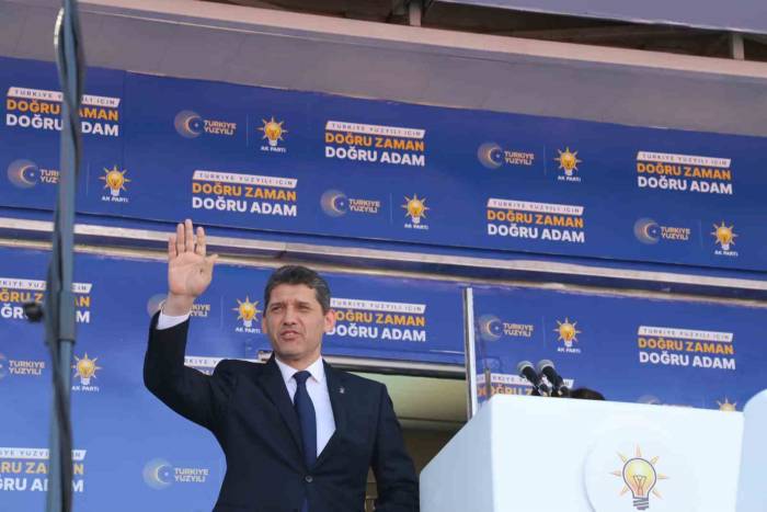 Ak Parti İl Başkanı Çetin: "seçim Mitingi İle Antalya’da Tarihi Günlerden Biri Yaşandı"