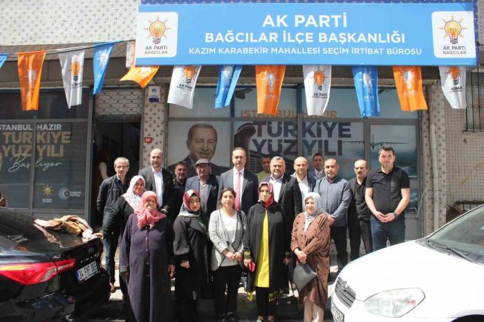 Ak Parti İstanbul 3. Bölge Milletvekili Adayı Necati Karagöz, “bağcılar Her Zaman Olduğu Gibi Cumhurbaşkanımızı Ve Ak Partimizi Bağrına Basıyor”