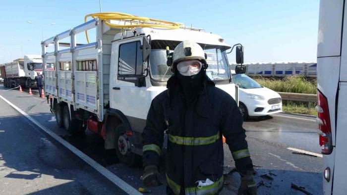 Antalya’da Trafik Kazası Sonrası ’asit’ Paniği