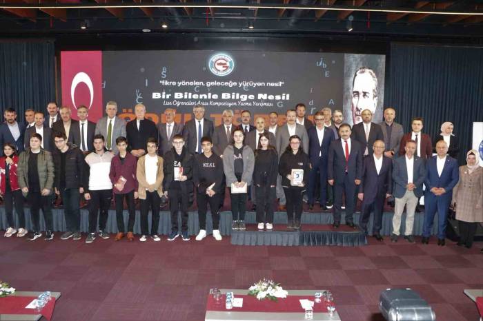 ’bir Bilenle Bilge Nesil’ Kompozisyon Yarışmasının Kazananlarına Ödül