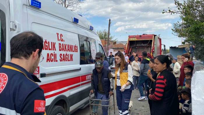 Çorlu’da Görünmez Kaza: Geri Hareket Eden Kamyon, Bedensel Engelli Vatandaşa Çarptı