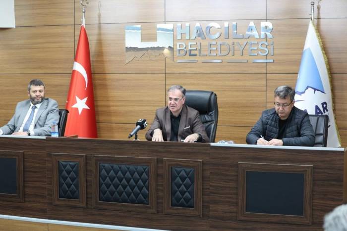 Hacılar Belediyesi Mayıs Ayı Meclisini Yaptı