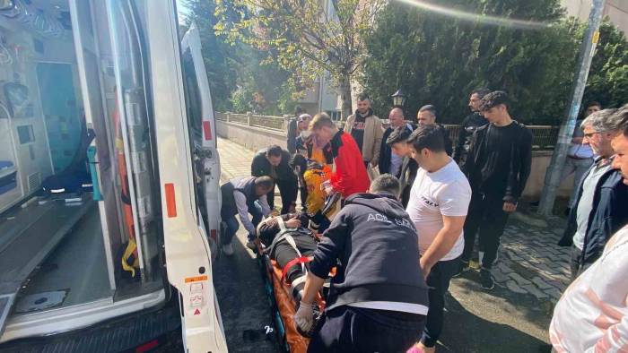 Çorlu’da Motosiklet Kazası: 1 Yaralı