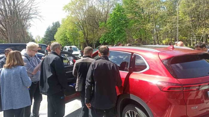 İkaf’23 Fuarında Togg’a Öğrencilerden Yoğun İlgi