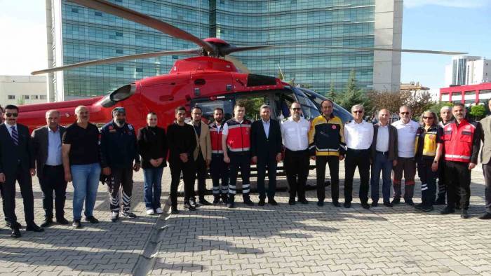 Helikopter Ambulans Malatya’da Hizmete Başladı