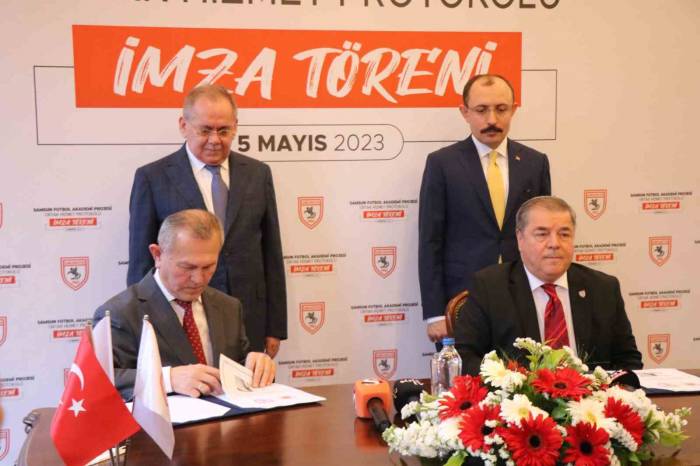 Samsunspor’un Altyapı Tesisleri Sorununu Çözen İmza