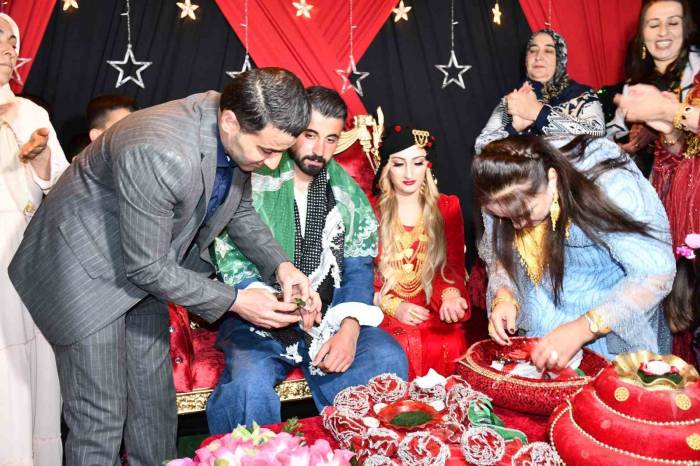 Şırnak’ta 45 Koyunun Kesildiği Aşiret Düğününde Yarım Kilo Altın, 1 Milyon Lira Para Takıldı