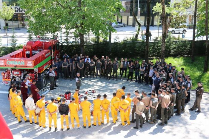 Düzce’de Muhtemel Orman Yangınlarına Karşı Eğitim