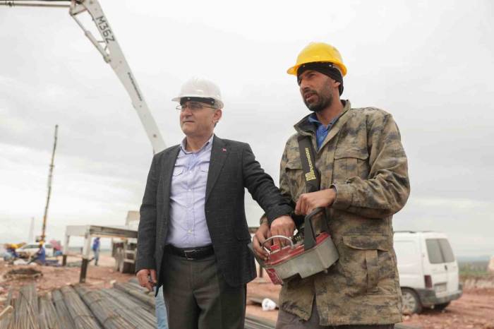 İnköy Küçük Sanayi Sitesi’nin Birinci Etabında Yer Alan Beşinci Bloğun Temelini Atıldı