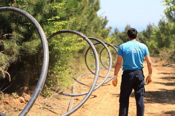 Karasu Aziziye Mahallesi’ne 6 Bin 500 Metrelik İçme Suyu Hattı