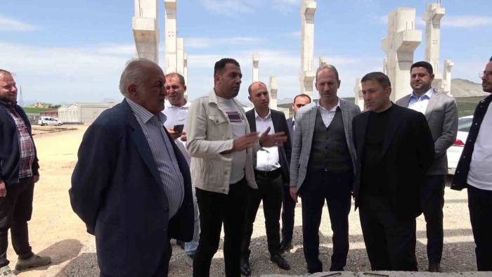 Stso Başkanı Kuzu, Osb Yatırımlarını Yerinde İnceledi