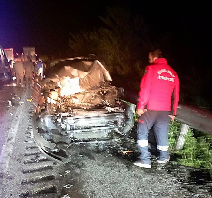 Çorum’da Büyükbaş Hayvan Kazaya Neden Oldu: 4 Yaralı