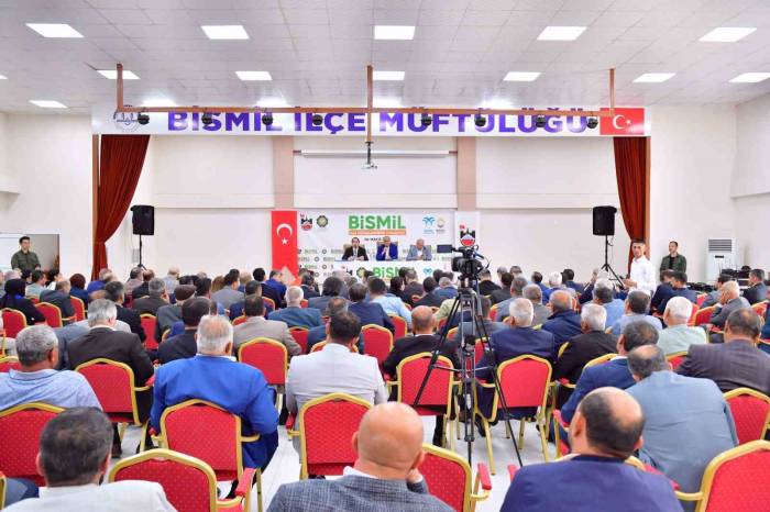 Vali Ali İhsan Su Bismil İlçesi Muhtarlarıyla Bir Araya Geldi