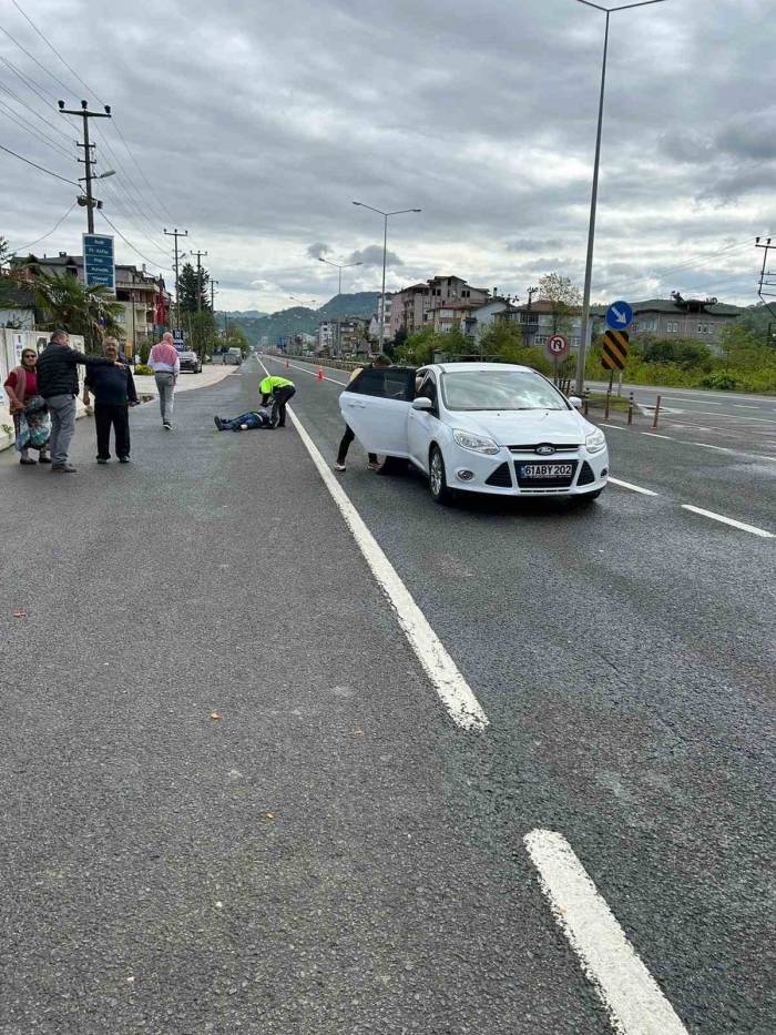 Ordu’da Trafik Kazası: 1 Yaralı