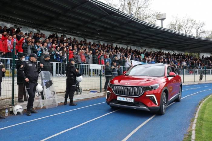 Kütahya Dumlupınar Stadyumu’nda Togg Heyecanı