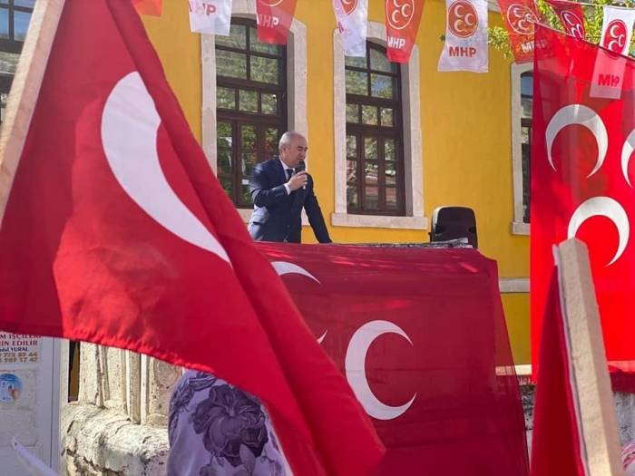 Mhp’li Yusuf Garip, Güney’de Yoğun İlgiyle Karşılandı