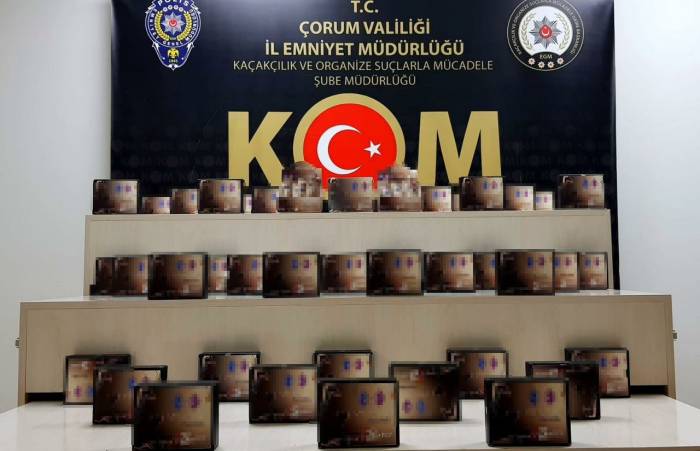 Çorum’da Cinsel İçerikli Ürün Operasyonu
