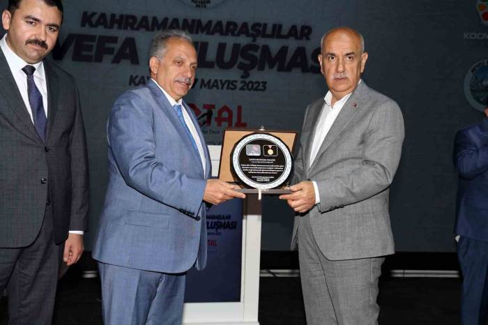 Başkan Yalçın’a Maraşlılardan ‘gönül Köprüsü’ Teşekkürü