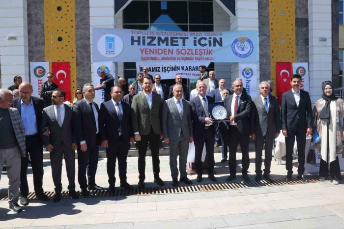 Tuşba Belediyesinde ‘toplu İş Sözleşmesi’ Sevinci