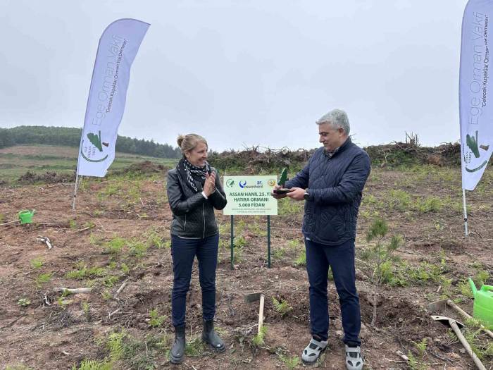 Assan Hanil, 25’inci Yılı Şerefine Hatıra Ormanı Projesi’ni Hayata Geçirdi