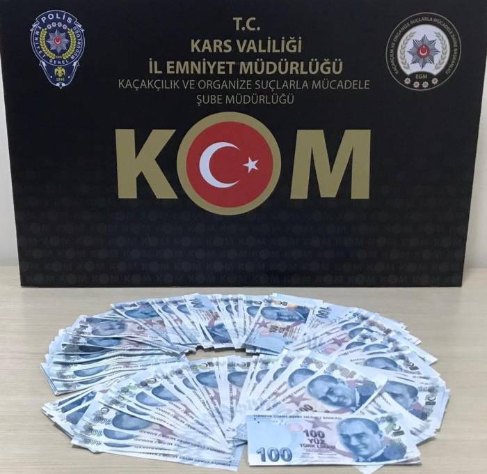 Kars’ta Sahte Para Ele Geçirildi