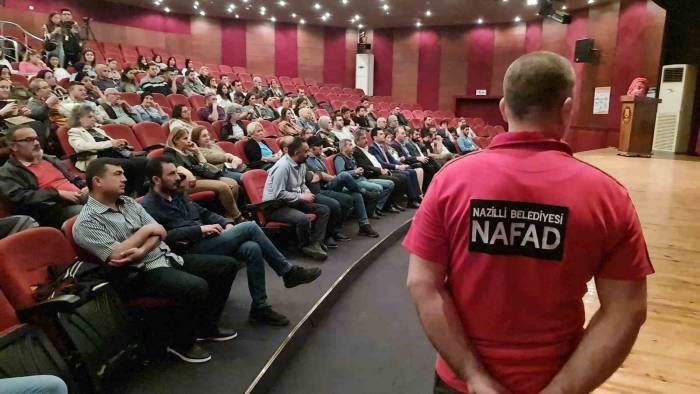 Nazilli Doğal Afetlere Nafad’la Hazırlanıyor