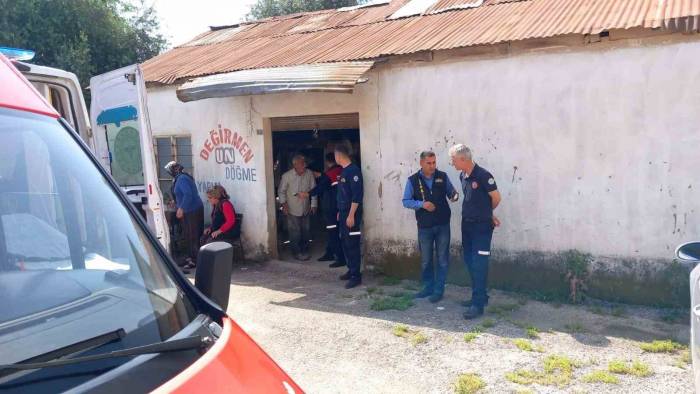 Değirmen Taşına Sıkışan Kadın Hayatını Kaybetti