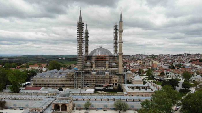 Mimar Sinan’ın Ustalık Eseri Selimiye Camii, Yıl Sonunda Modern Görünüme Kavuşacak