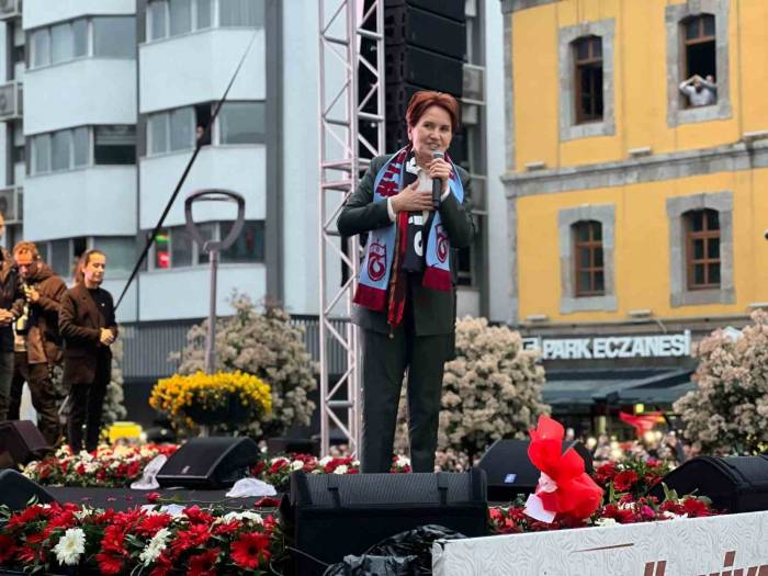 Meral Akşener: “bu Seçim Tarihi Bir Seçim, Bu Tarihi De Siz Yazacaksınız”