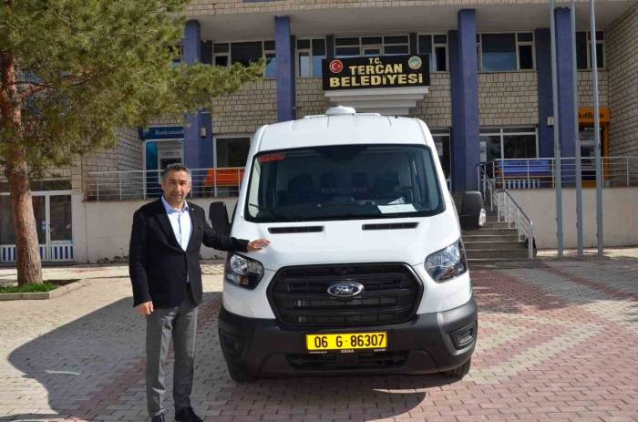 Tercan İlçesine Yeni Bir Cenaze Aracı Alındı