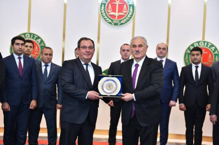 Azerbaycan Adalet Akademisi’nden Yargıtay Başkanı Akarca’ya Ziyaret