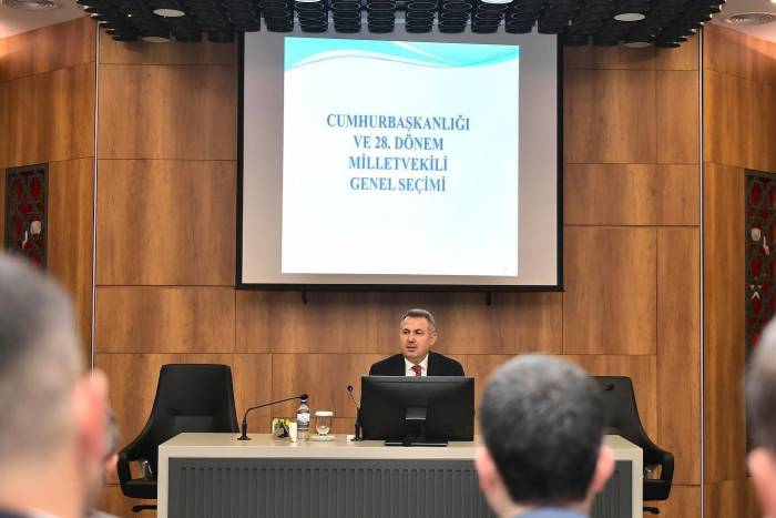 Adana’da “seçim Güvenliği” Toplantısı Yapıldı