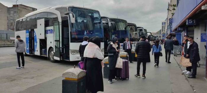 15 Temmuz Demokrasi Otogarı’nda Seçim Hareketliliği