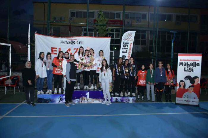 Elazığ’da Mahalle Ligi Müsabakaları Sona Erdi