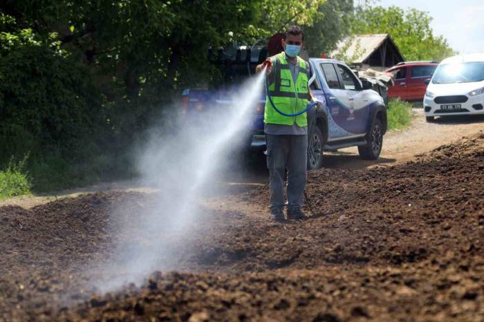 Elazığ’da Larvayla Mücadele Çalışmaları Sürüyor