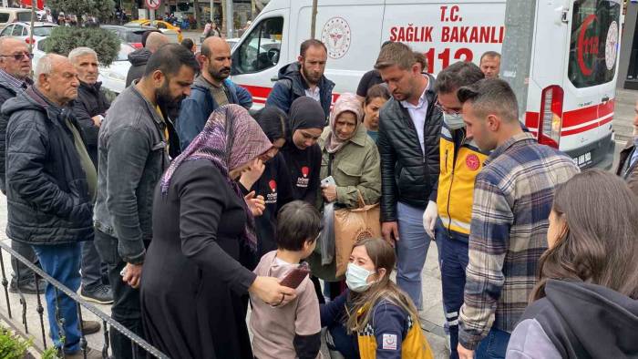 Aracın Çarptığı Çocuk Yaralandı