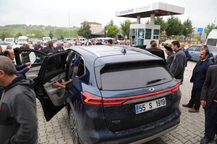 Kavak’ta Togg’a Yoğun İlgi