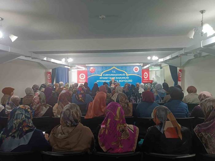Afyonkarahisar’da ‘en Güvenliği Sığınağınız Aile’ Konferansı