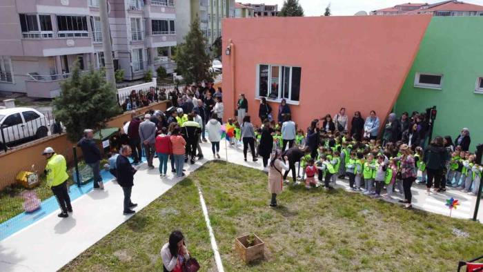 Uzunköprü’de Öğrencilere Uygulamalı Trafik Eğitimi