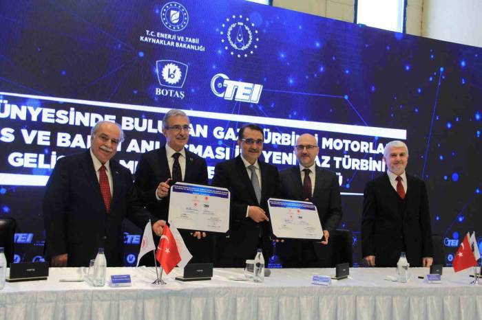 Teı İle Botaş Arasında ’gaz Türbinli Motorların Servis Ve Bakım Anlaşması İle Yeni Gaz Türbini Geliştirilmesi Ve Temini Protokolü’ İmzalandı