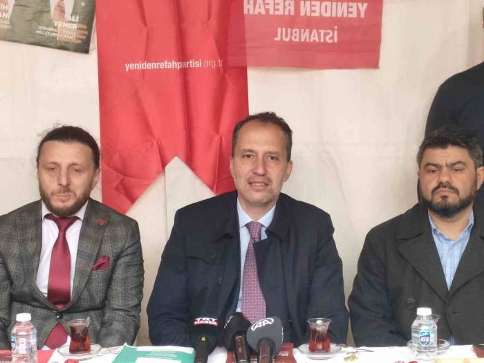 Yrp Genel Başkanı Erbakan, İnce’nin Adaylıktan Çekilmesini Yorumladı